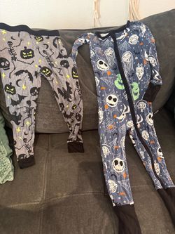little sleepies halloween pajamas  size 2t