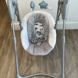 Graco Slim Spaces Compact Baby Swing - Humphry
