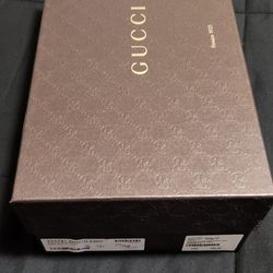 GUCCI LEATHER RED SHOES NEW