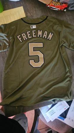Freeman Dodgers jersey size Large