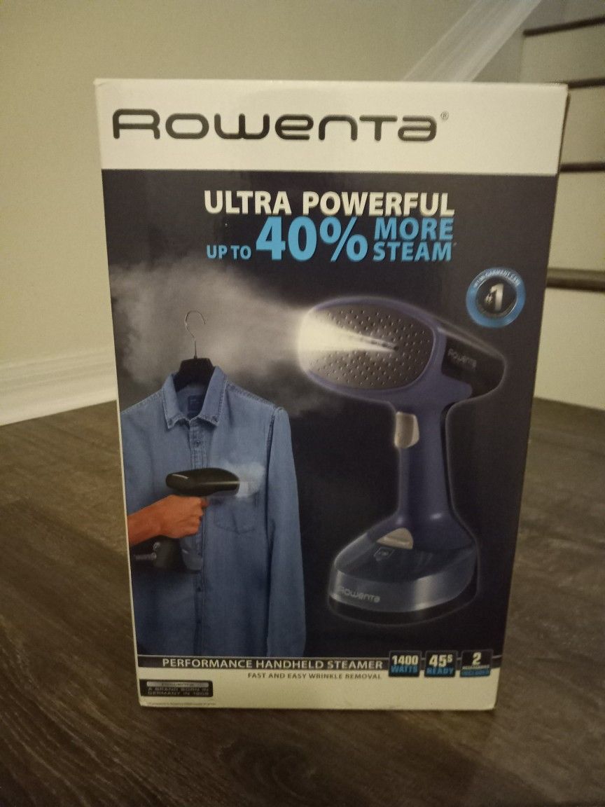 Brand New Rowenta Fabric Clothing Steamer