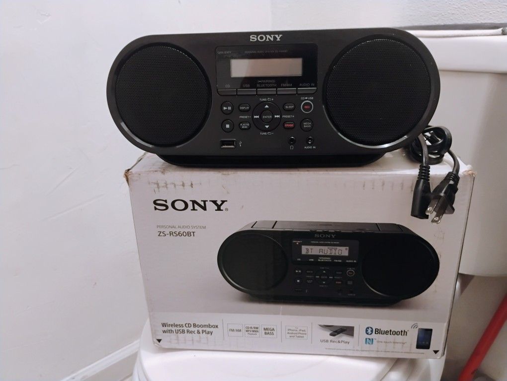 Sony Radio With Bluetooth And Cd Player
