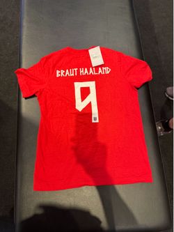 Norway Haaland big kids L shirt