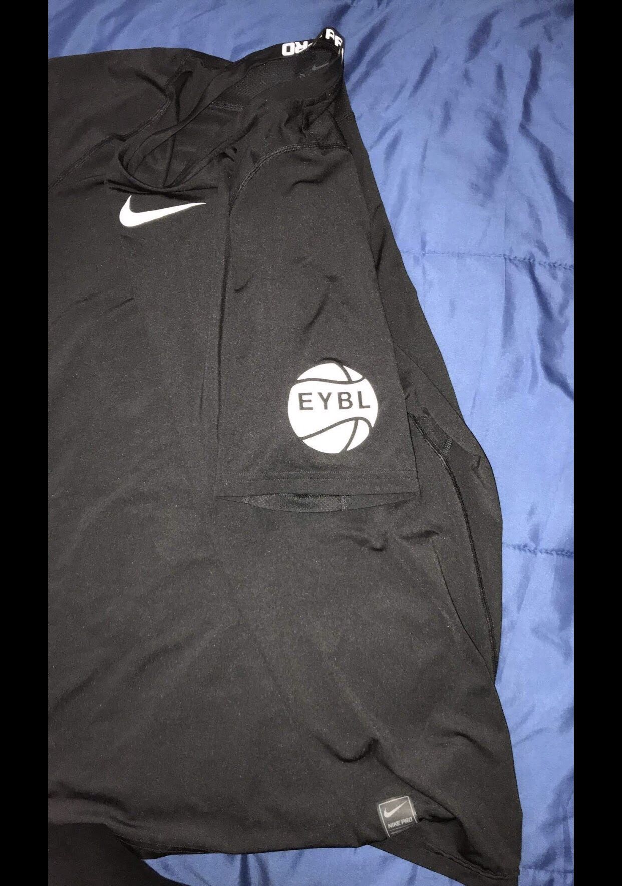 black eybl compression shirt