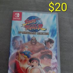 Street Fighter 30 Anniversary Nintendo Switch 