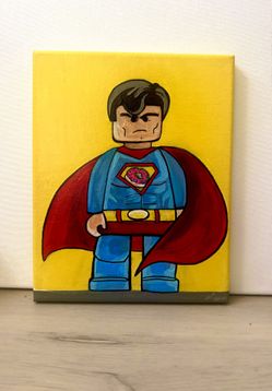 Superman painting 