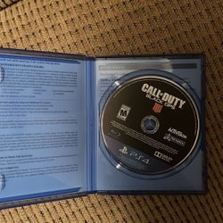Call Of Duty Black Ops IIII PS4