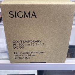 Sigma 16-300mm For RF 