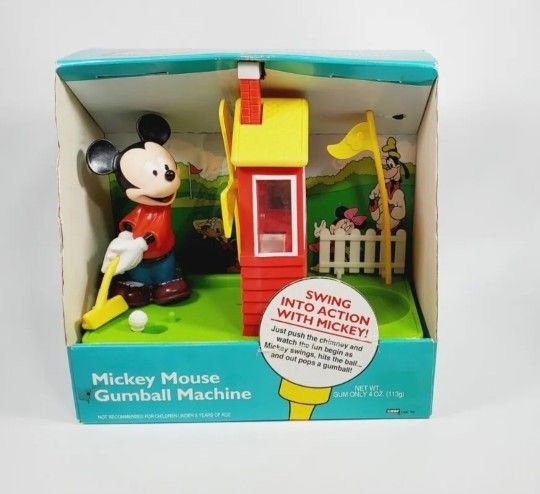 Mickey MOUSE Gumball Machine/,Animated/New
