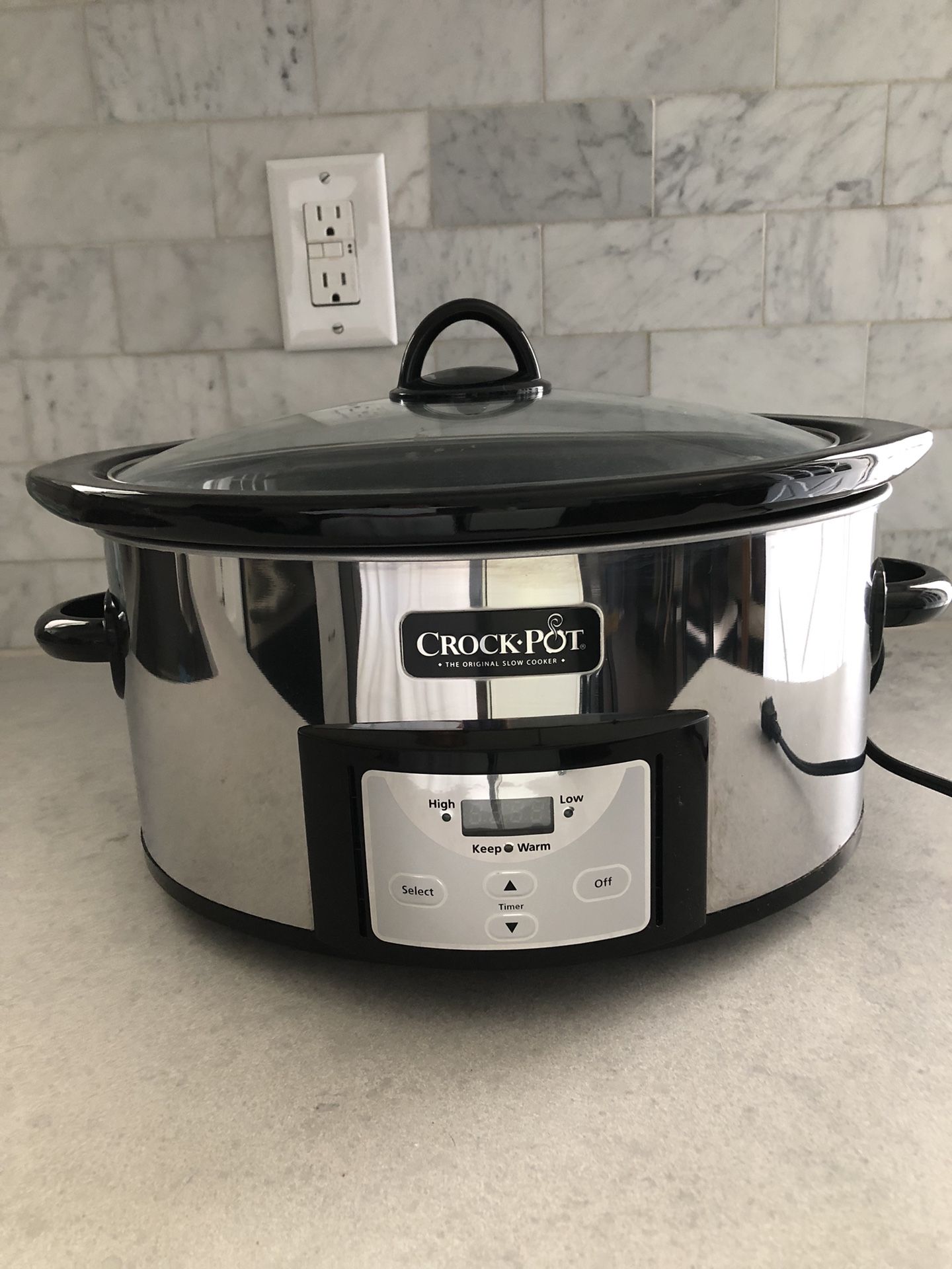 Crockpot 6 Qt. Programmable Slow Cooker for Sale in Stratford, NJ