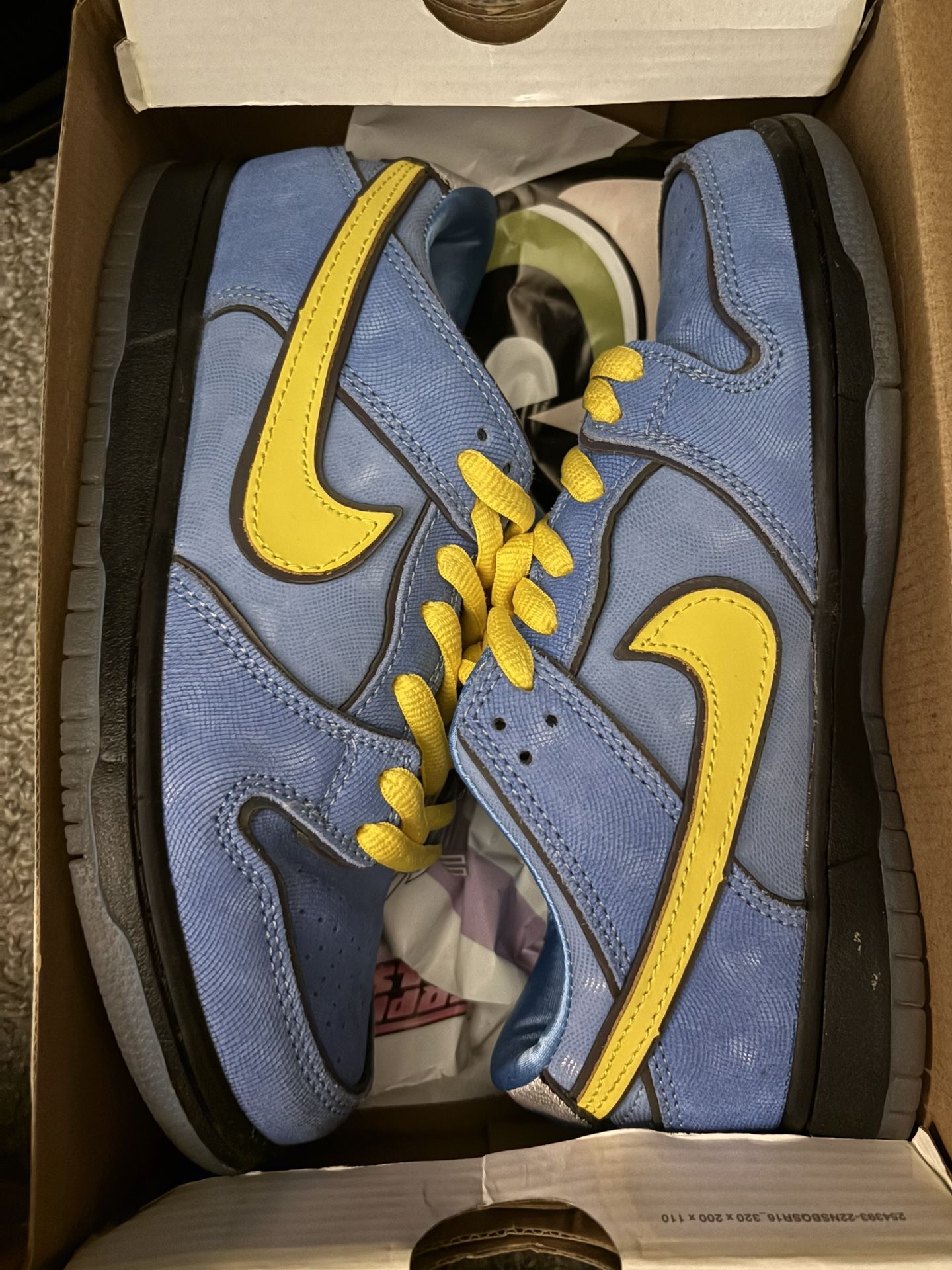 THE POWERPUFF GIRLS X DUNK LOW PRO SB QS 'BUBBLES'