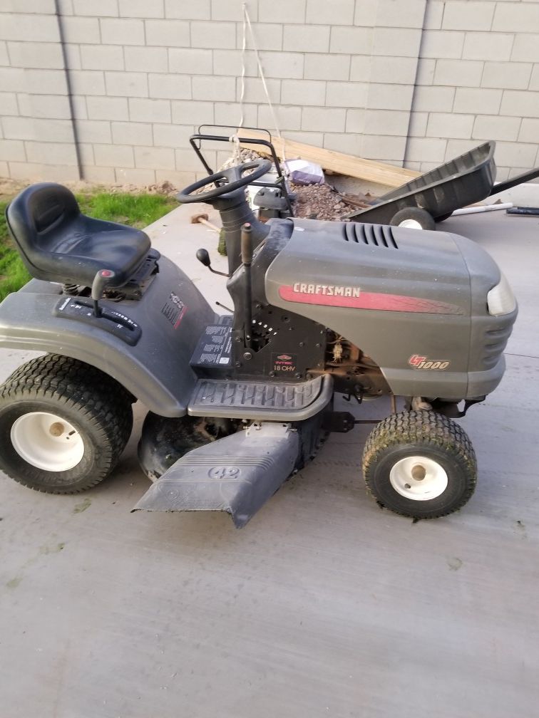 Craftsman lt1000