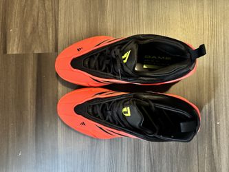 Adidas Dame Basketball Shoes – Bright Orange – Like New