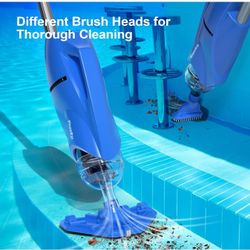 Cordless Rechargeable Pool Vacuum – Handheld Spa Cleaner E87