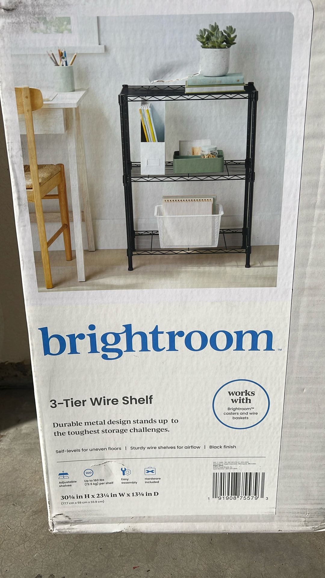 Brightroom 3-Tier wire Shelf