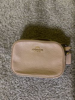 Coach Leather Mini Crossbody Bag