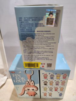 Letter Z from PIN FOR LOVE LABUBU 