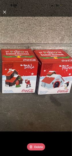 Coca Cola collectors Xmas ornaments