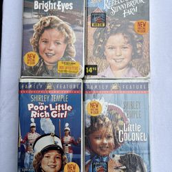 RARE Factory Sealed Shirley Temple 7-VHS Collection - New In Color