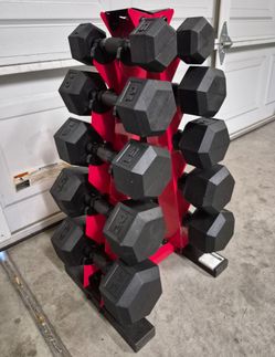 Cap Hex Dumbbells Brand New