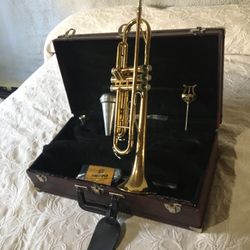 Trumpet, Case And Stand