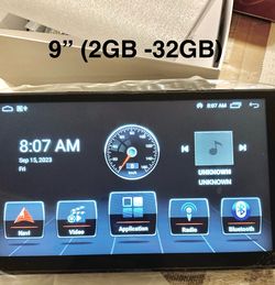 Wireless CarPlay,ANDROID auto 9'' 2 Din Car Stereo Touch Screen 🔥$78🔥 only brand new