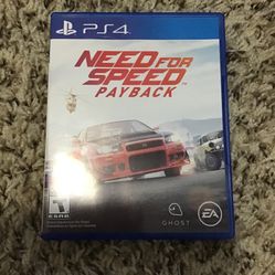 PS4 need for speed payback PS4