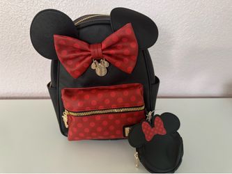 New Minnie Mouse  backpack black