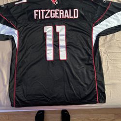 Larry Fitzgerald Alternate Black Jersey