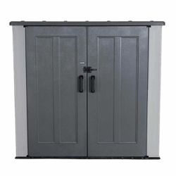 NEW Lifetime Utility Shed, Gray 6’3”W x 3’6” D x 5’9 H 🚚 FREE CURBSIDE DELIVERY 🚚