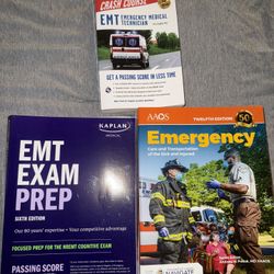 Bundle Of 3 EMT Books 