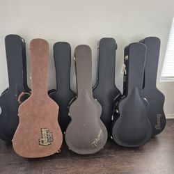 Hardshell Acoustic Guitar Case Gibson Takamine Fender Martin (Trades Okay)