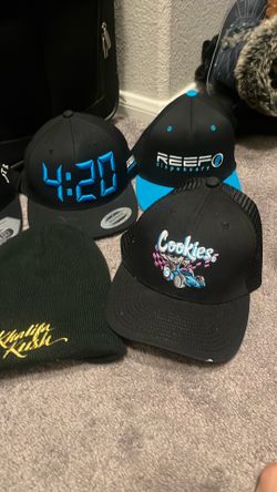 Wiz Khalifa 🖤reef 💙 cookies💙Hats and beanies