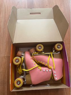 Impala Rollerskates - Women’s 6 - Pink/Yellow