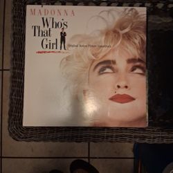 Madonna- Who's That Girl Motion Picture Soundtrack Vinyl LP 