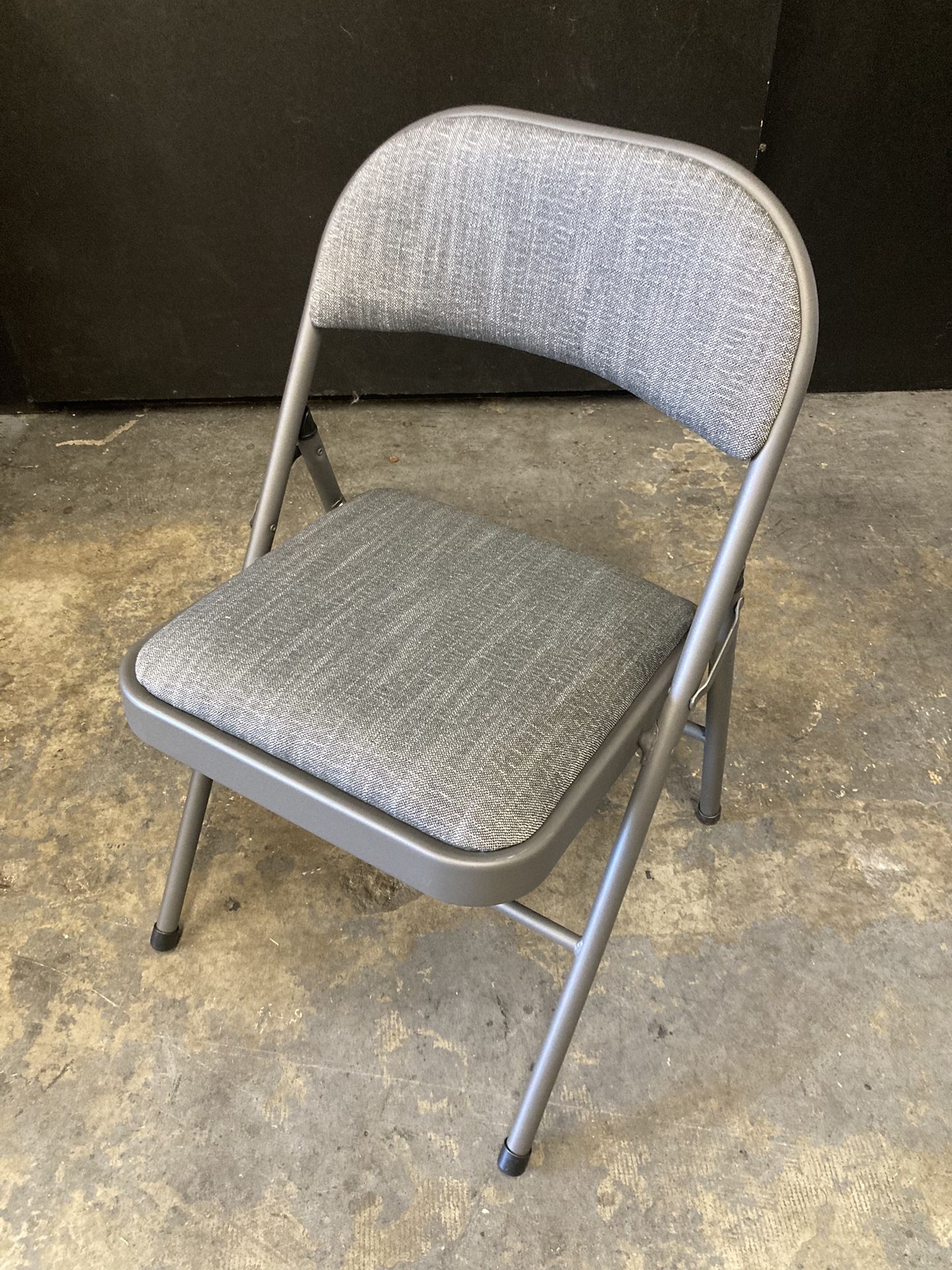 Maxchief Upholstered Padded Folding Chair, 4-pack