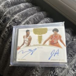 Dual Auto Jarret Allen/ Mo Bomba Univ Of Texas/25