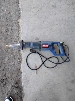 Ryobi corded sawsall