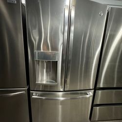 GE Stainless steel Refrigerator/ Delivery Available