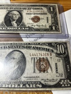 HAWAII NOTES IN REALLY GOOD CONDITION 