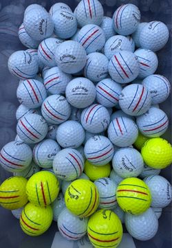 Golf balls chrome tour 3 track 2026