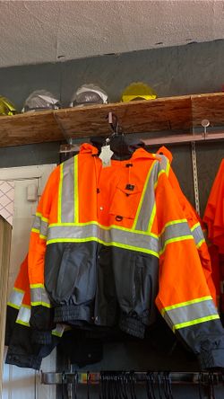 3A Safety Hi-Viz Waterproof Class 3 Bomber Jacket With Removable Liner.