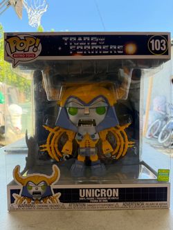 Funko Pop Transformers Unicron #103 SDCC 2022