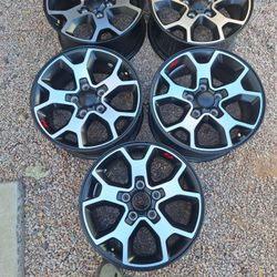 2007-2026 Jeep Wrangler Rubicon, Sport, Sahara 17in Wheels 