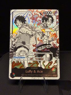 One Piece Card Promo Luffy and Ace