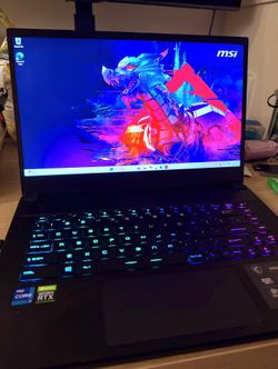 3080 Gaming Laptop — MSI GS66 / Intel i7-11800H / RTX 3080 16GB / 32GB RAM / 1TB SSD / 15.6″ 2K 165Hz