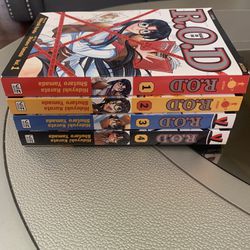 R.O.D Read Or Die Volumes 1-4 Complete Series 1st Edition Manga Lot