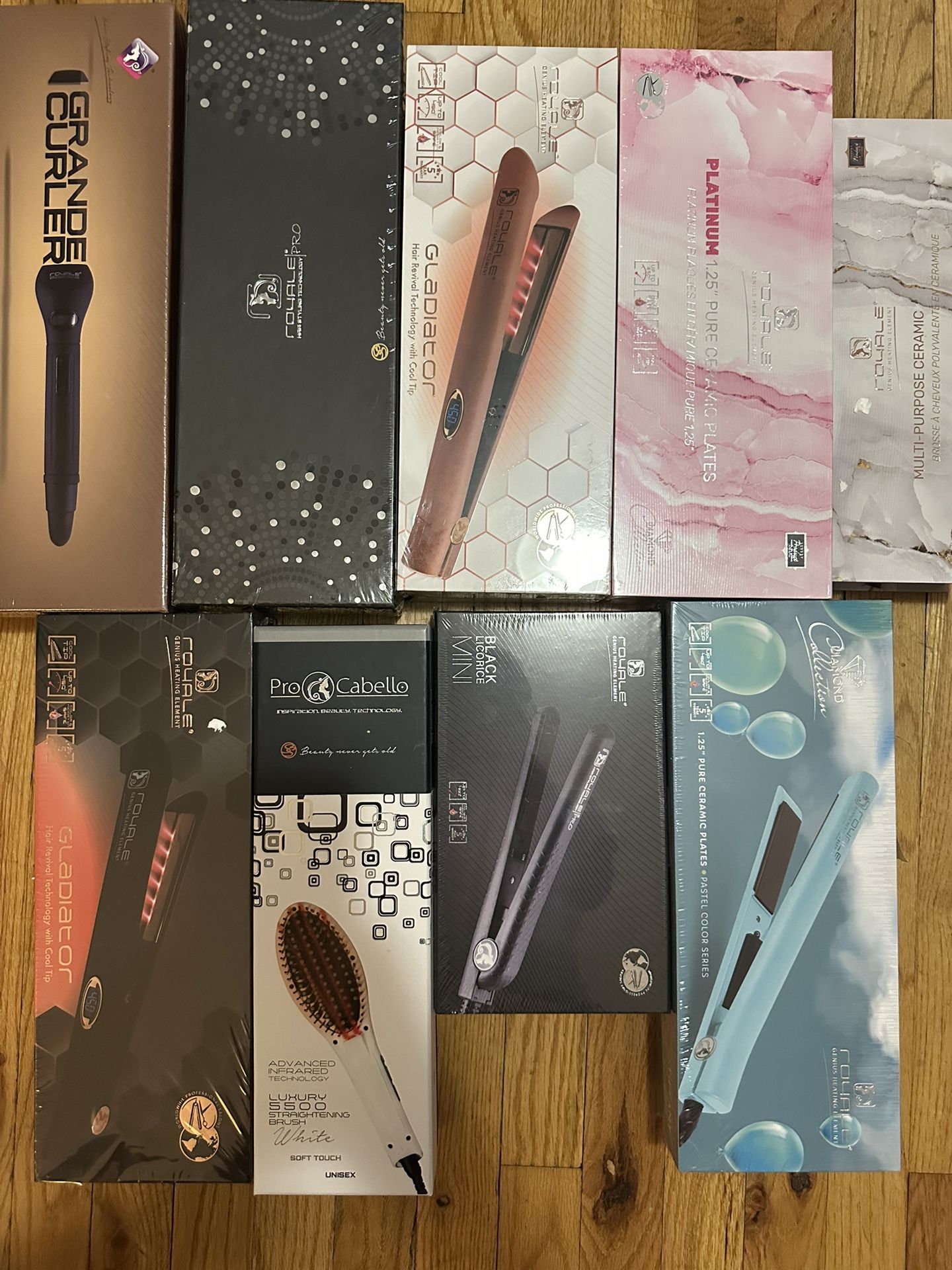 Hair Tools - Fist Irons, Brushes Etc