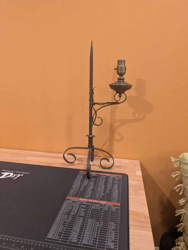 Medievil Looking Lamp