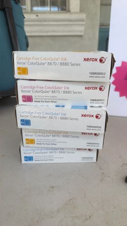 Cartridge free color cube ink Xerox 6